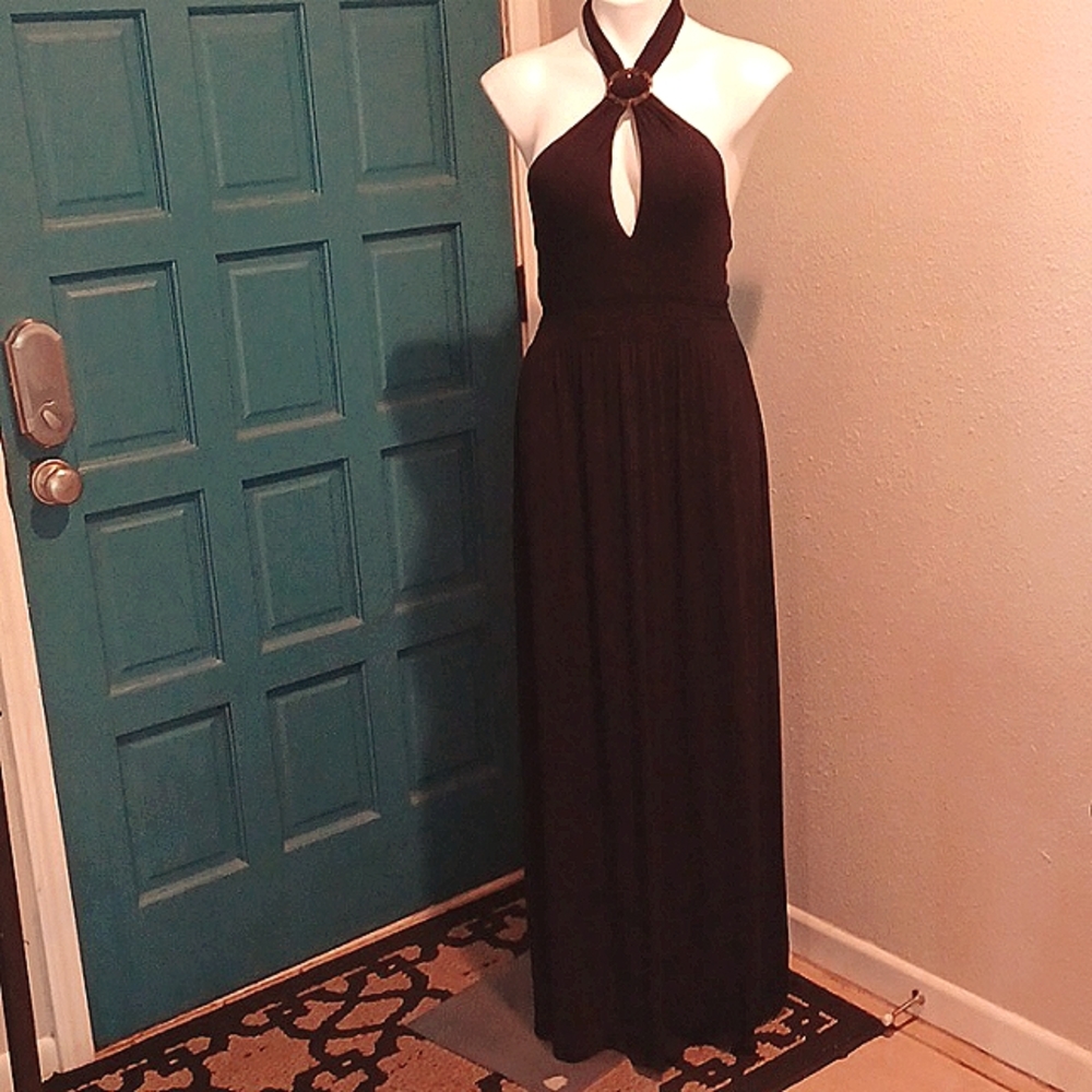 Black Tommy Bahama Maxi Dress